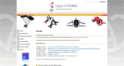 Desktop Screenshot of ligue.alsace-para.com